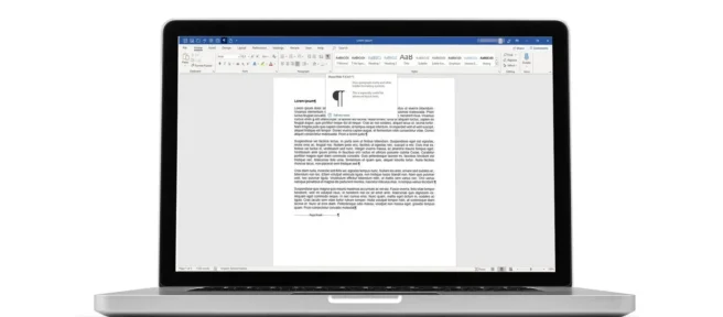 So löschen Sie eine Seite in MS Word