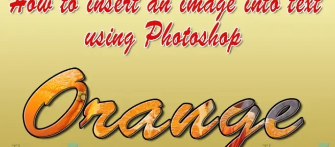 So füllen Sie Text mit Bild in Photoshop