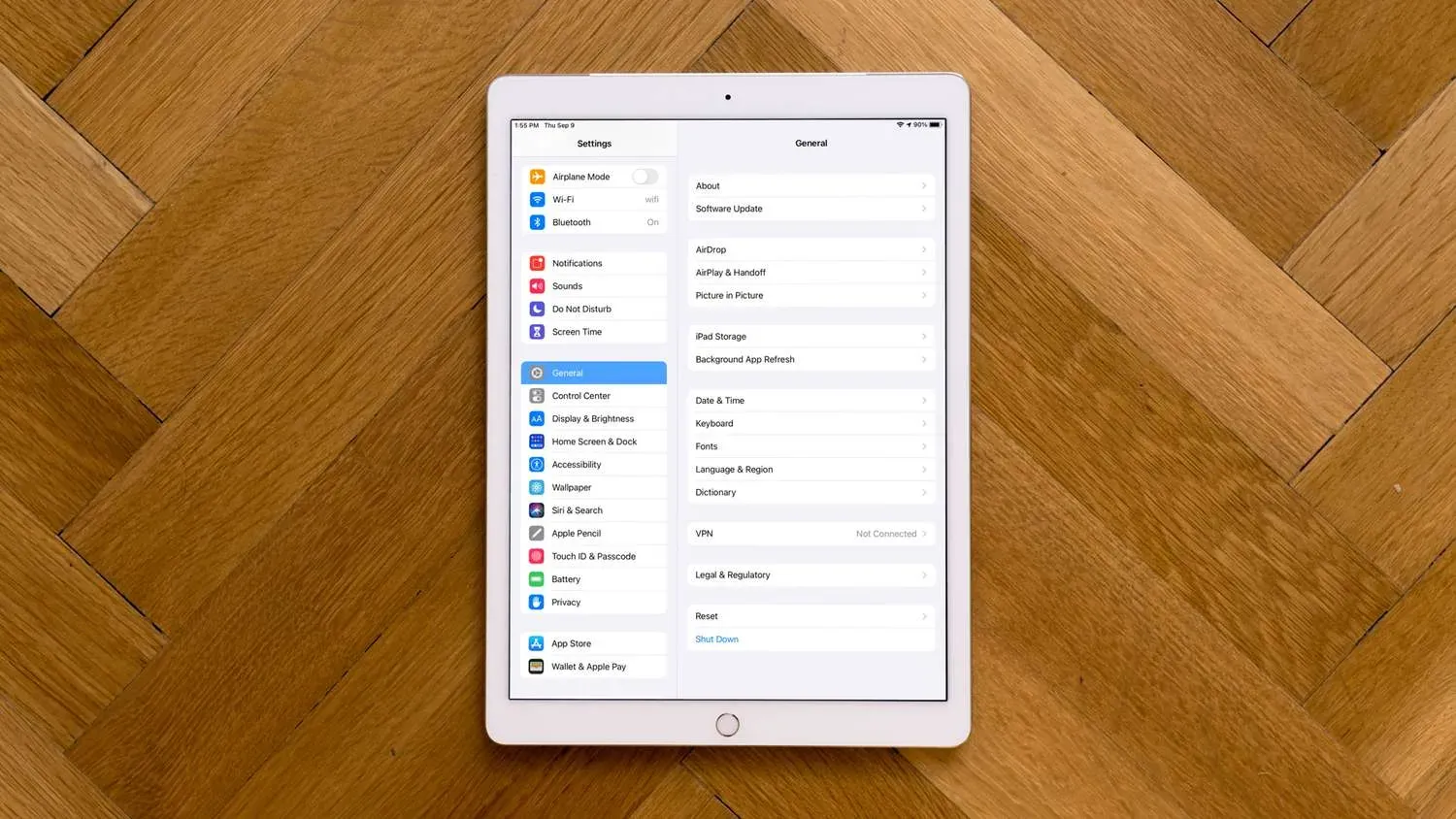 So finden Sie die MAC-Adresse auf einem iPad