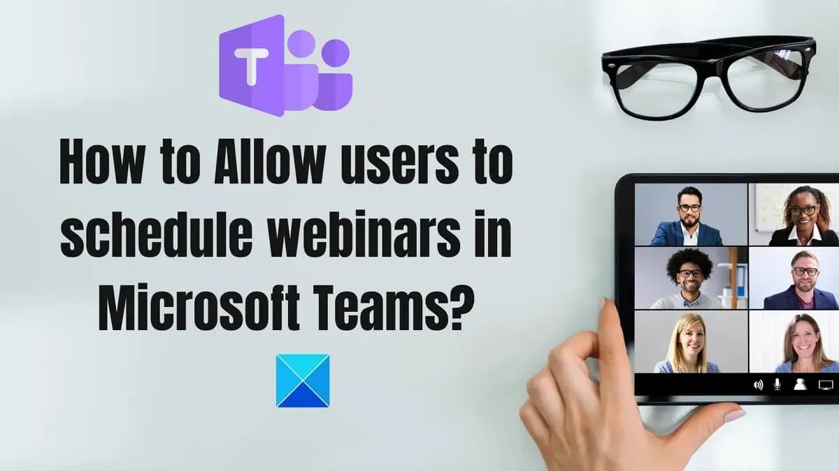 ¿Cómo permito que los usuarios programen seminarios web en Microsoft Teams?