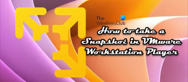 Cómo tomar una instantánea en VMware Workstation Player