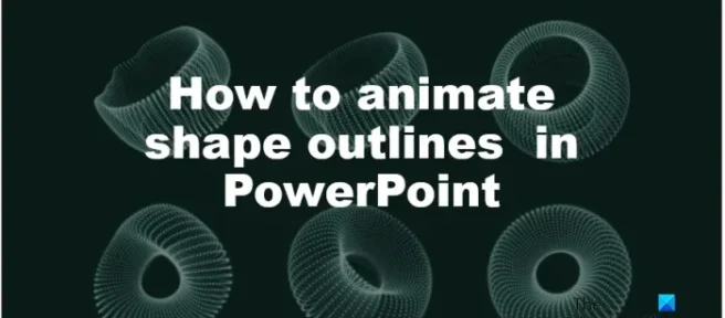 Cómo animar contornos de formas en PowerPoint