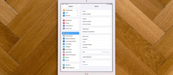 Cómo encontrar la dirección MAC en un iPad