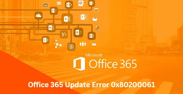Error de actualización de Office 365 0x80200061 [Corregido]