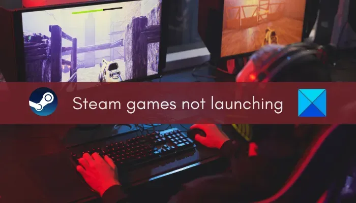 Los juegos de Steam no se inician o abren en Windows 11/10