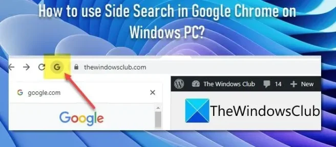 Come utilizzare la ricerca laterale in Google Chrome su PC Windows?