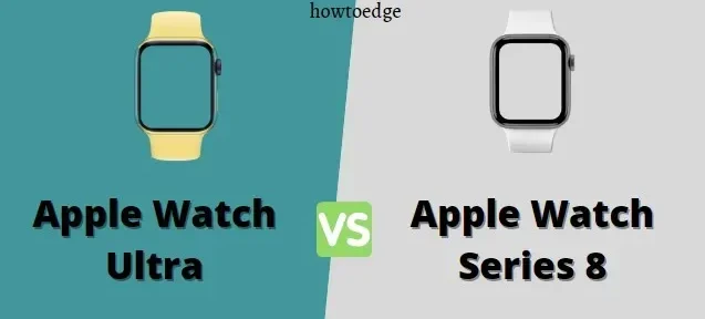 Apple Watch Ultra vs Apple Watch Series 8: 당신에게 맞는 것은?