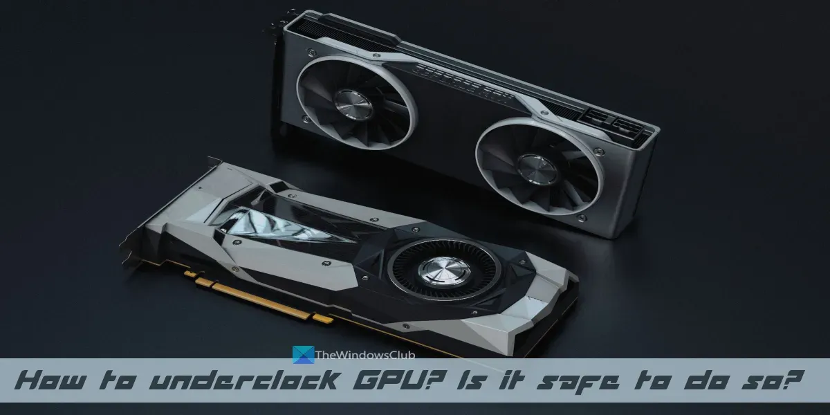 GPU를 오버클럭하는 방법은 무엇입니까? 그렇게 하는 것이 안전합니까?