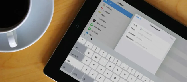 iPad에 이메일을 추가하는 방법