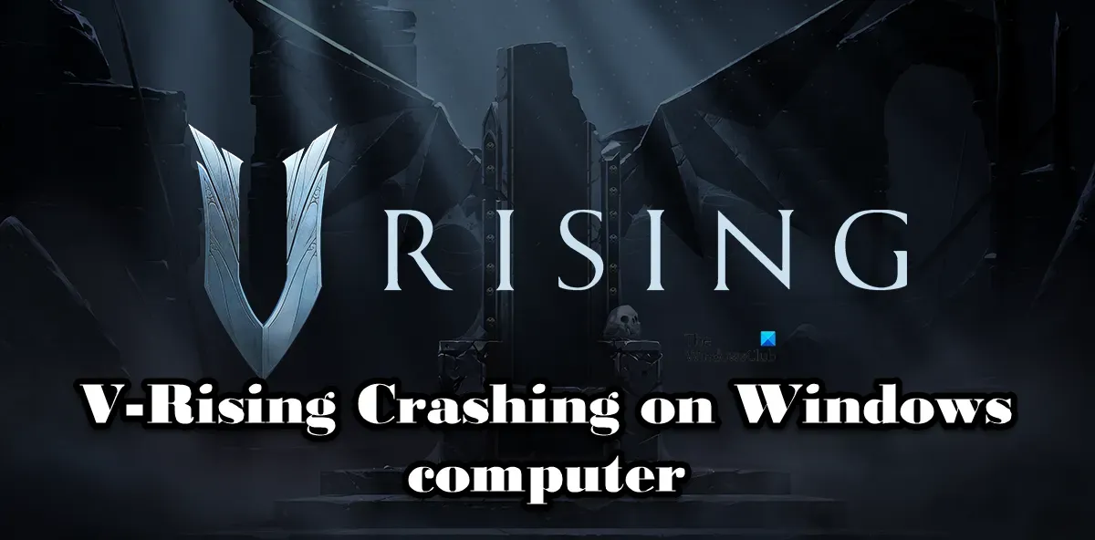 V-Rising blijft crashen op Windows-pc