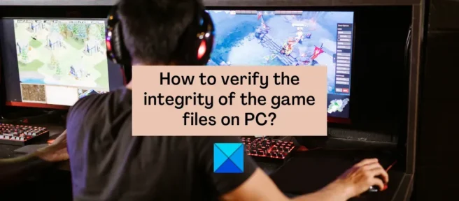 Hoe de integriteit van gamebestanden op pc te controleren