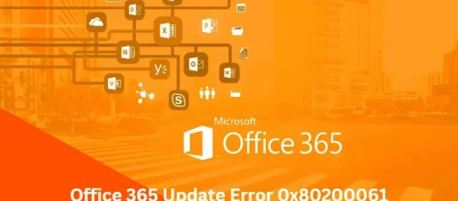 Office 365-updatefout 0x80200061 [opgelost]