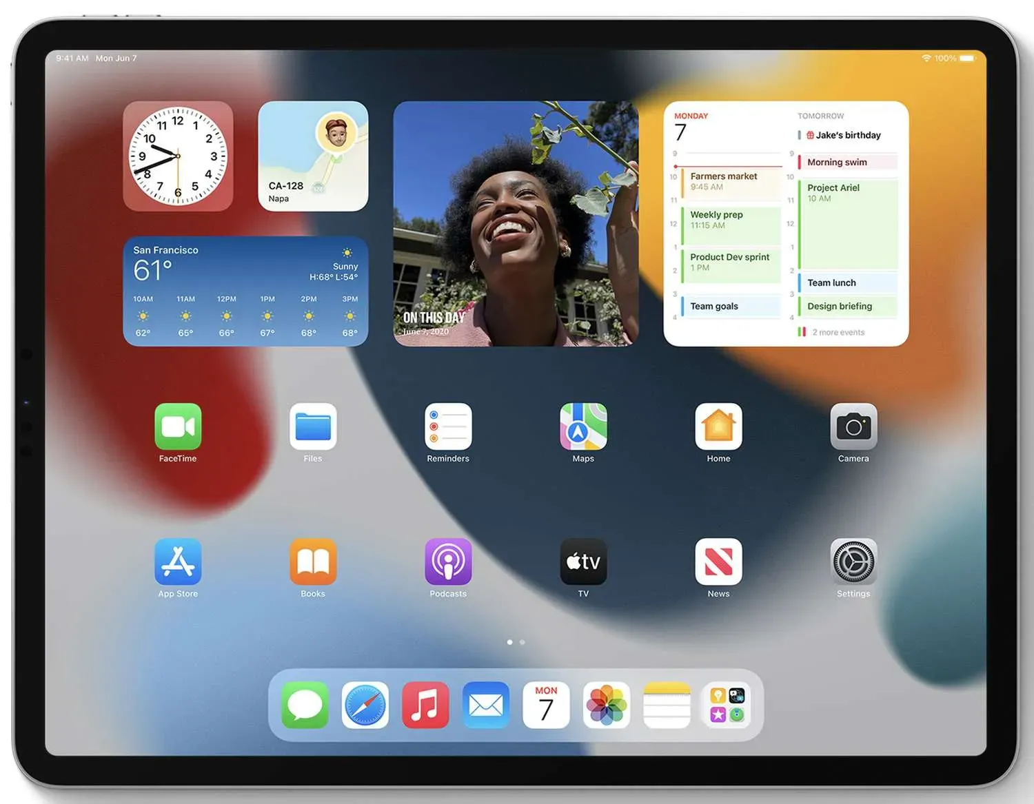 Widgets toevoegen op iPad