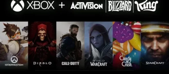 Microsoft Xbox będzie nadal nabywał studia gier, w tym Activision Blizzard