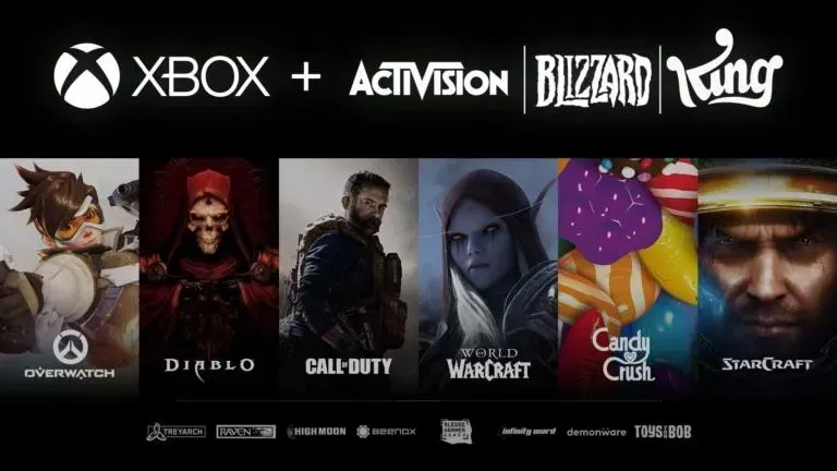 Microsoft Xbox będzie nadal nabywał studia gier, w tym Activision Blizzard