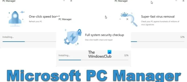 Microsoft PC Manager to optymalizator jednym kliknięciem dla systemu Windows 11/10.