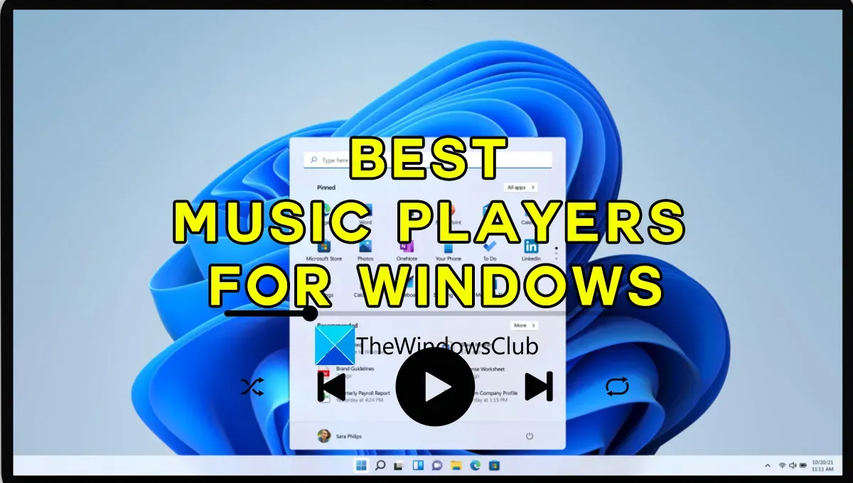 Melhores reprodutores de música gratuitos para PC Windows 11/10