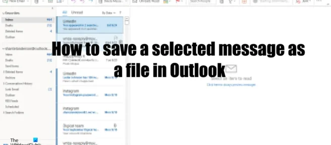 Como salvar e-mails do Outlook como arquivos no computador