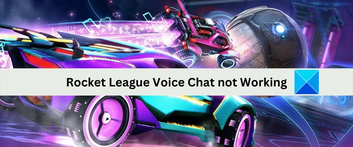 O chat de voz do Rocket League não funciona no PC ou Xbox