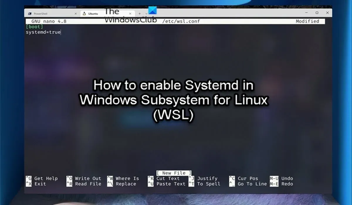 Windows Subsystem for Linux (WSL) で Systemd を有効にする方法