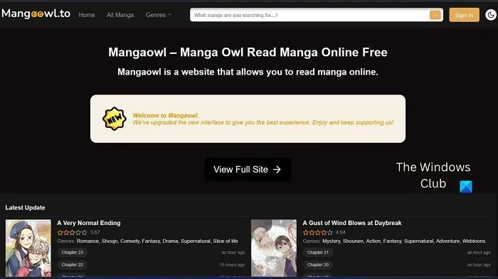 MangaOwl がダウンしているか、機能していません。それを修正してアクセスする方法は？