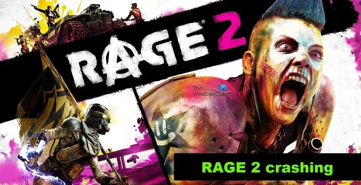 RAGE 2 在啟動時崩潰、死機或無法在 PC 上啟動