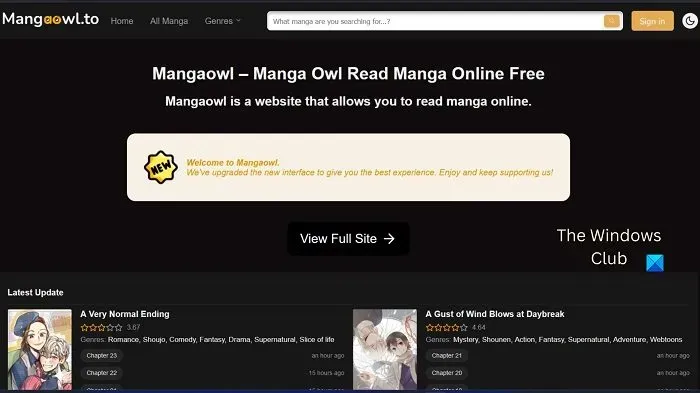 MangaOwl 宕機或不工作；如何修復和訪問它？